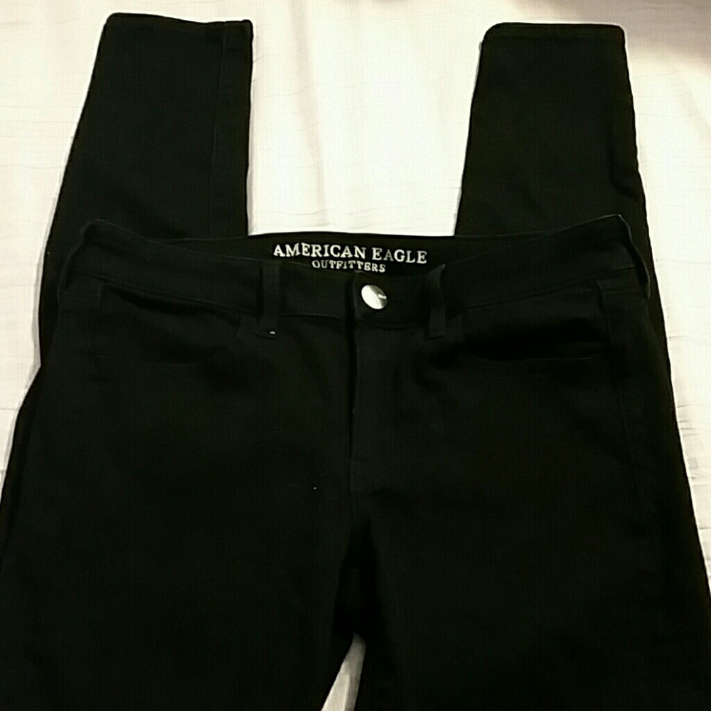 EUC american eagle jeggings size 8Long